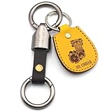 [NONINA] キーホルダー キーチェーン 本革製 イタリアンレザー スナップリング カラビナ 耐久 メンズ レディース シンプル デザイン プレゼント用 For SUZUKI スズキ S OIL-COOLED