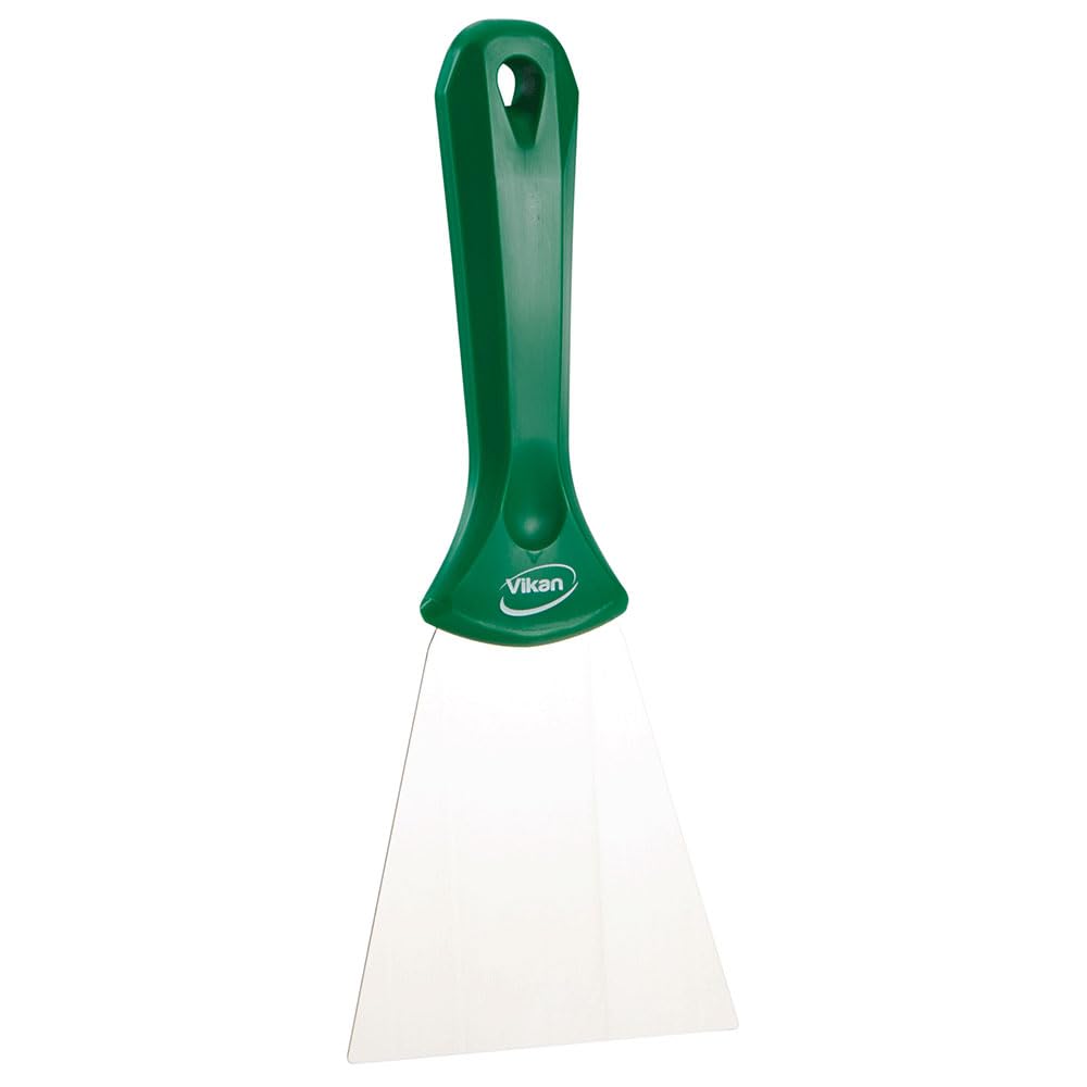 Vikan 4009n Stainless Steel Hand Scraper 100 mm 8 Colours Green