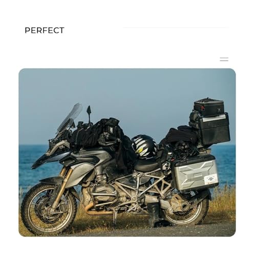Support valise BMW R1200GS finition Silver de haute précision