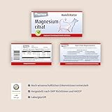 Pharmox Magnesiumcitrat für Hund & Katze 250 Gramm - Hochdosiert - Magnesium - Pulver - Ist gut für die Muskelfunktion - Für den Erhalt starker Knochen