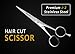 Ruvanti Hair Cutting Scissors - Professional Barber Shears For Salon & Home Use, Sharp Durable Stainless Steel Blades, Comfortable Grip Handles, Includes Case - Tijeras De Peluquería Profesional