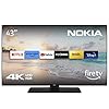 nokia 43 pouches (108 cm) 4k uhd tele integriertem fire tv (wlan, hdr, triple tuner dvb c/s2/t2, netflix, prime video, youtube, disney+) un43av310 2023