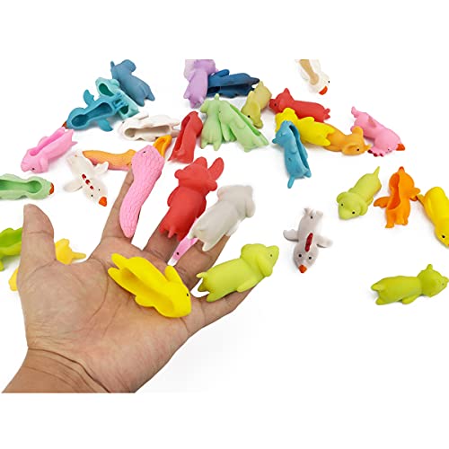 30 Pcs Slingshot Animals Finger Toys, Catapult Toys As Fun As Slingshot Chicken, Cute Shapes, More Colors, Great For Flying Games And Party Favors. #TOP4