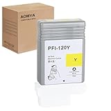 Contenu de l'emballage : cartouche d'encre PFI-120, PFI-120Y, jaune, 2888C001AA, 130 ml.
