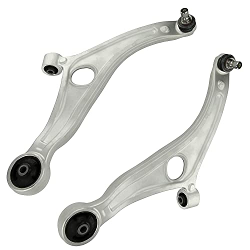 Image of Detroit Axle - 8pc Front End Suspension Kit for Hyundai 15-17 Azera, 14 Sonata, 14-15 Kia Optima, 2 Lower Control Arms w /Ball Joint 2 Sway Bar Links 4 Tie Rod Ends 2014 2015 2016 2017 Replacement
