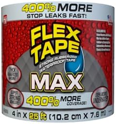 Flex Tape MAX - Clear 4 in x 25 ft