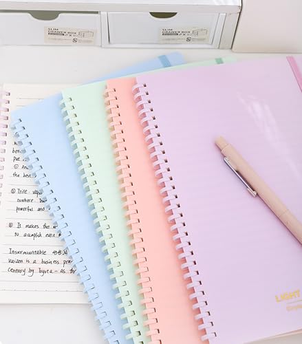 Cahier ligné A5 à spirale pour ne plus perdre vos notes de bureau