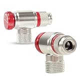Diseño: Diseño de tornillo amigable para el usuario, que se une firmemente y firmemente en la válvula..Para controlar el flujo de gas, simplemente desenrosque o apriete el cartucho girando el cartucho de CO2 de derecha a izquierda, y presenta el CO2 a una tasa decente