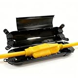 HONDERSON Mini Extension Cord Cover 1 Pack, IP44 Waterproof Lightweight Electrical Safety Cover for Outdoor Use, Perfect for Holiday Lights, Garden Tools, and Outdoor Electrical Plug Protection