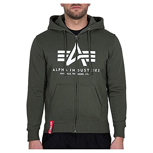 ALPHA INDUSTRIES Sweatshirts_and_Hoodies 106335 Tie Dye Hoody Black Hombre Talla S