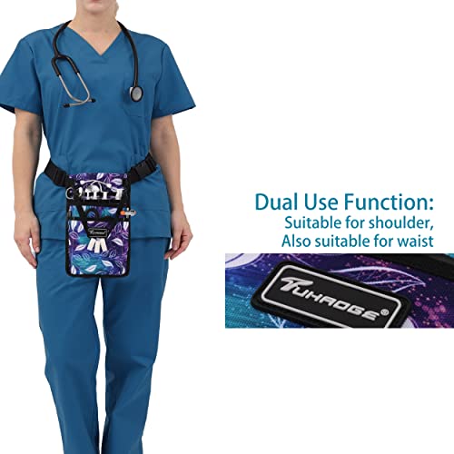 Bolsa de armazenamento para enfermeiras, bolsa de cintura prática para enfermeira, bolsa organizador