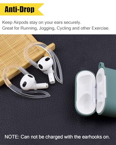 Vsuring VS-HOOK-ABWT 3 Pairs Ear Hooks Compatible With Airpods Pro 2Nd Airpods Pro Airpods 3Rd 2 1 thumb #3