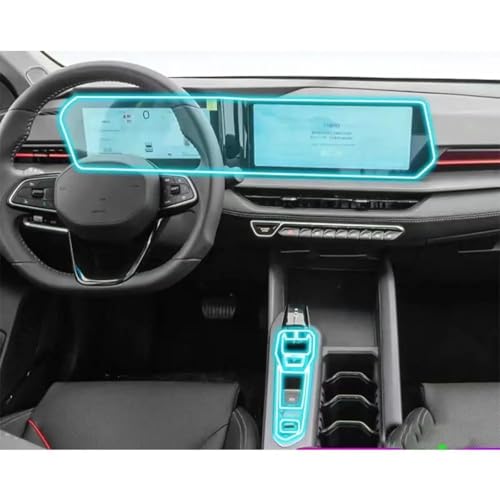Verre trempé pour navigation Geely Coolray 2024 sans reflets