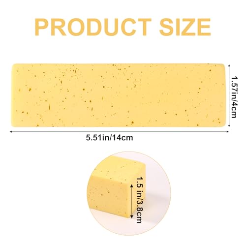 Lyreh Ściskana Zabawka Masło Squishy, Materiał PU Masło w Patyczku
