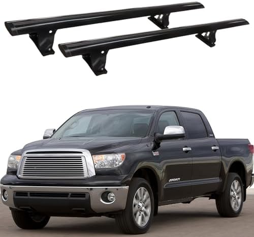 Roof Rack Cross Bars Fit for Toyota Tundra 2007-2021 Anti Theft A...