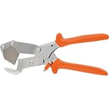 Original LÖWE Profi Schlauchschere 5.504 mit Dreiecksklinge für Anwendungen in Industrie und Handwerk - scharfe und handliche Schere für exakten Schnitt an Rohren Schläuchen Kraftstoffleitungen