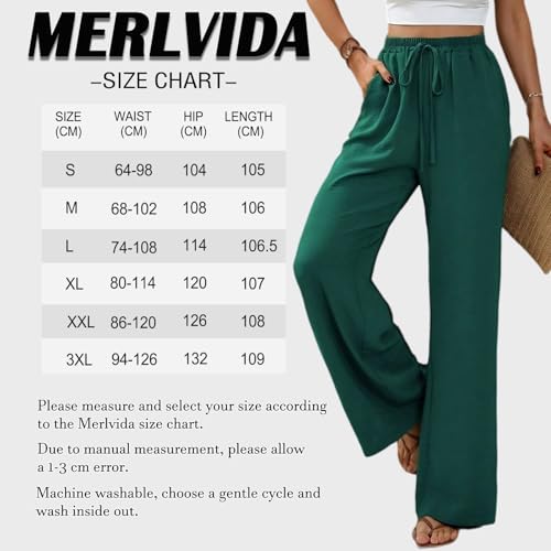 Pantalon palazzo jambe haute fluide avec cordon ajustable et poches chic