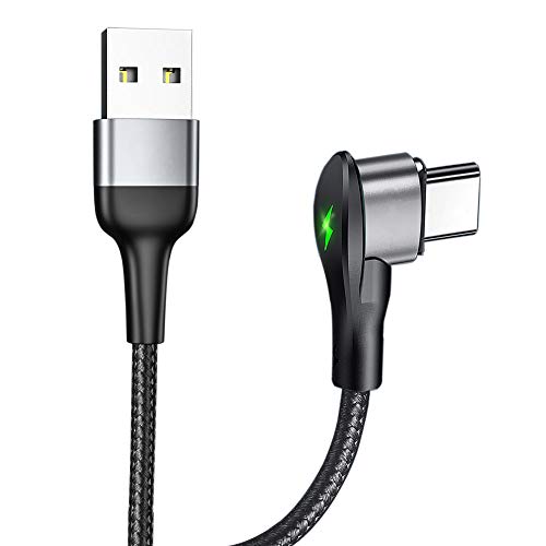 L字 L型 長さ1m Type-C端子 嵌め込み式 マグネット usb 充電 ケーブル QC-3.0 急速 対応 max 3A 磁気 着脱式 スマホ TYPE-C micro-usb-c 防塵 Android タイプ-C マイクロ-USB-C-micro コネクター 磁石 磁力 アダプター チャージ 線 コード ソケット