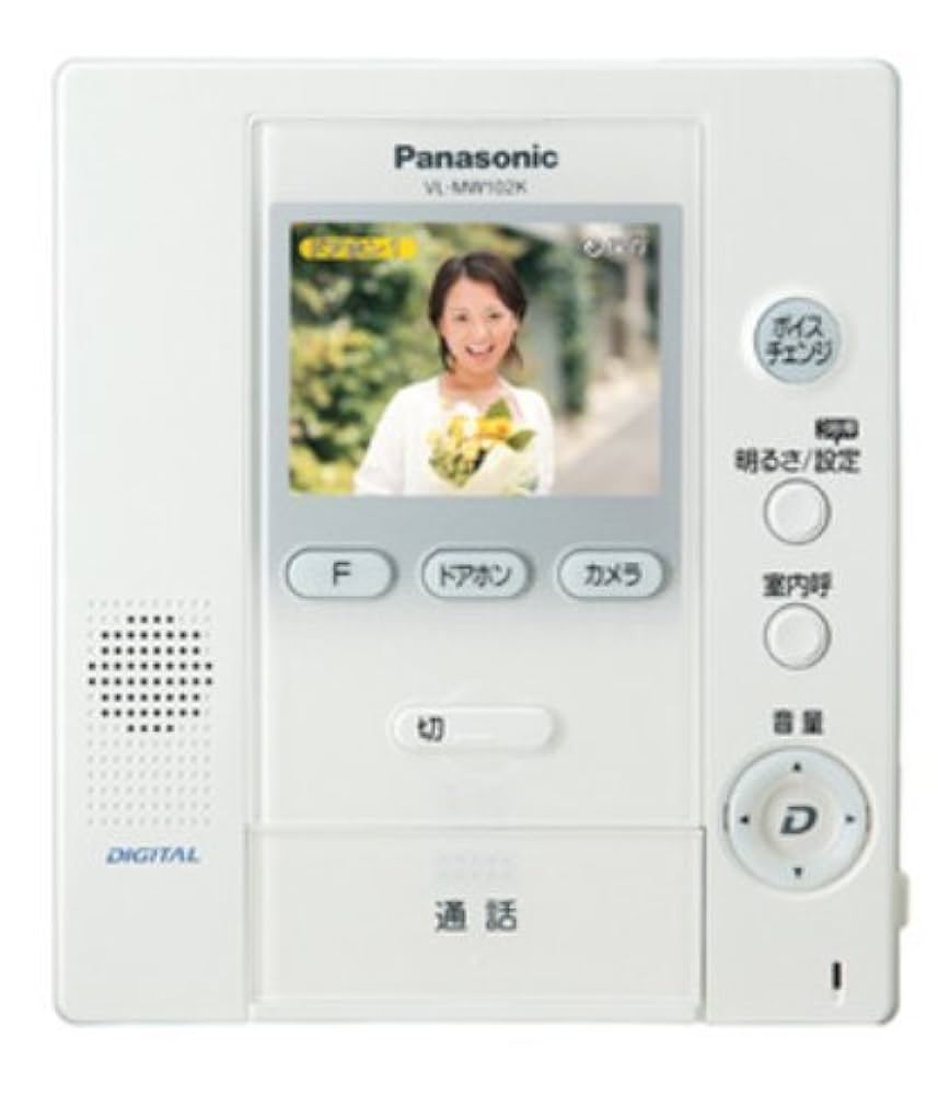 Panasonic - Panasonic ワイヤレスモニター付テレビドアホン どこでもドアホン VL- ワイヤレスモニター付テレビドアホン「どこでも（※1）ドアホン