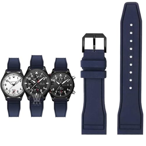 Bracelet de montre en caoutchouc fluoro 20mm 21mm 22mm sport