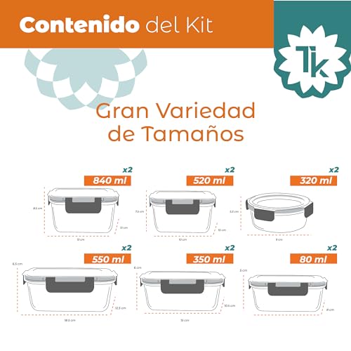 La Mejor Selección de Contenedores herméticos para cocina - solo los mejores. 26 Imagen adicional