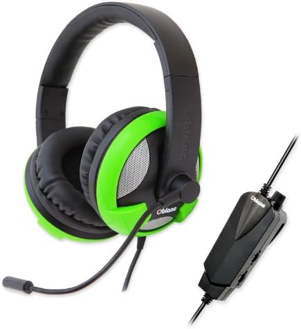 Oblanc UFO True 5.1 Sound USB Gaming Headset, Green (OG-AUD63061)