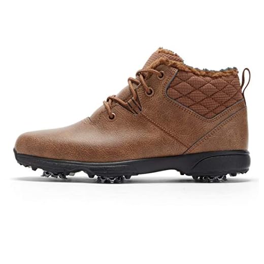 FootJoy WN FJ Boot, Zapatos de Golf para Mujer, Marron