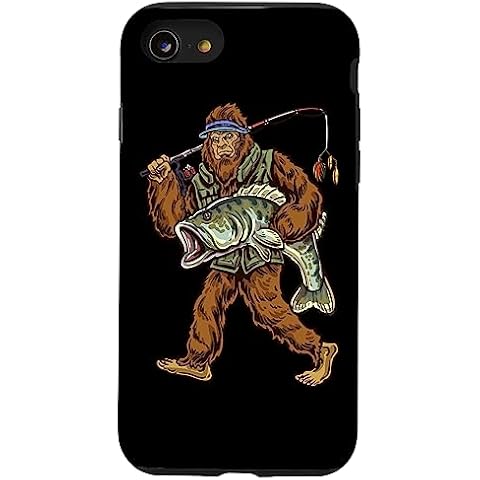 iPhone SE/7/8 Bigfoot Fishing Case Cover