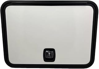 RV Trailer, Camper, Fifth Wheel, Motorhome Baggage Cargo Access Door 31 7/8 X 22 7/8 With Slam Latch