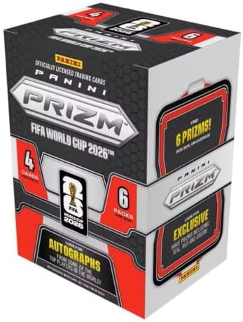 2026 Panini Prizm FIFA World Cup Soccer Blaster Box (Teal, Red & Green Prizms!) - 1