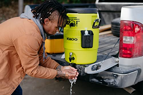 Image of Igloo Sports Cooler | Insulated Beverage Dispenser with Spout |Portable Handwashing Station