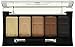 L.A. COLORS 5 Color Matte Eyeshadow Palette, Brown Tweed CEM472