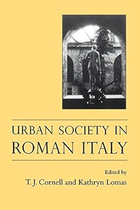 Urban Society In Roman Italy (1996-06-27) book cover