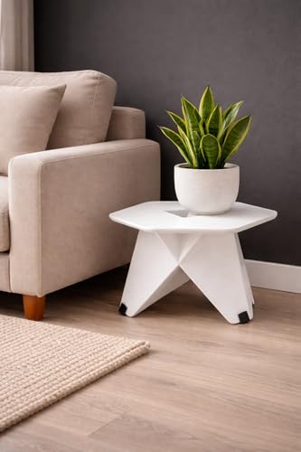 Image of Planter Stand Living Room, Plant Stand 20 kg capacity for Balcony, Flower Pot Holder for Home , office Balcony Living Room Indoor & Outdoor, Garden Rack Round Planter Shelf for Patio Plants Home Decor Item (1)