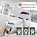 Electric Screwdriver Cordless, Goldsea Powered Screwdriver Set with 10 Magnetic Bits tool kit for college students,Portable Rechargeable Screw driver Tool Set for Dorm Home DIY(4.2v, 3.5n.m, White)