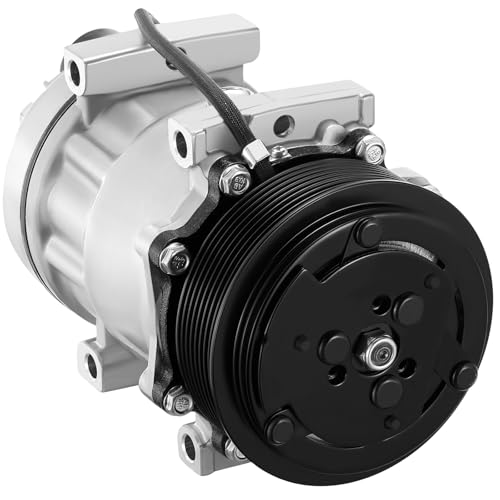 BDFHYK 68589 Air Conditioning A/C Compressor with Clutch Compatible with Dodge Ram 2500, Ram 3500 5.9L 1994-2005, Replacement 19193007, 55055339