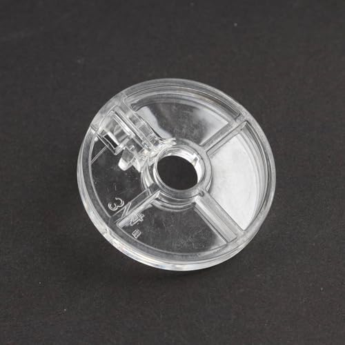 Cnonee1 3/4" plástico para acolchar pie prensatelas miniatura 5