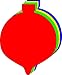 3" Ornament Assorted Color Creative Cut-Outs, 31 Cut-Outs in a Pack for Winter, Christmas, Crafts, Decorations, Kids' School Craft Projects