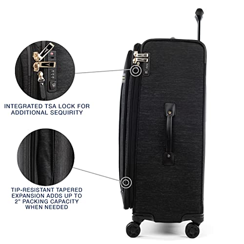Travelpro Platinum Elite Carry-On Luggage Spinner, Intrigue Black, 21-Inch by Travelpro - Image 4