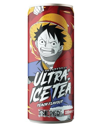 ULTRA ICE TEA Eistee, One Piece, Luffy, Pfirsich - 1 x 330 ml für 2,19 EUR (-72%) statt 17,99 EUR bei amazon.de Bild: ULTRA ICE TEA Eistee, One Piece, Luffy, Pfirsich - 1 x 330 ml für 2,19 EUR (-72%) statt 17,99 EUR bei amazon.de