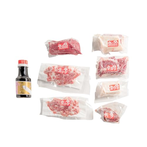 桜屋 馬刺し 6種 セット 540g 専用醤油 150ml×1本付 セット品
