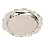 [Compact et fonctionnel] mesurant 9 cm de diamètre, ces petits plateaux mais spacieux conviennent à l'organisation de collations ou de bijoux en portion tout en économisant l'espace de table, qui est pratique
