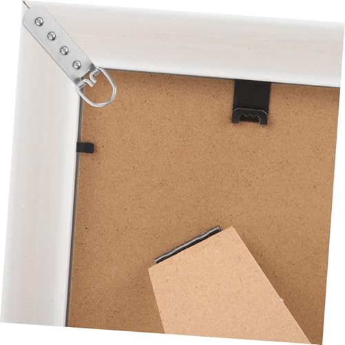 Image of 8pcs D-Ring Picture Hangers Screws Heavy Duty Metal Frame Hardware for Hanging Pictures and Mirrors