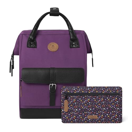 CABAIA - Sac à Dos Adventurer Singapour - Medium 18L - Déperlant - Compartiment Ordinateur Portable 13