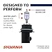 SYLVANIA - 9004 SilverStar - High Performance Halogen Headlight Bulb, High Beam, Low Beam and Fog Replacement Bulb, Brighter Downroad with Whiter Light (Contains 2 Bulbs)