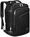 MATEIN for New Expandable Ryanair Cabin Bags 40x30x20 Underseat, Travel Rucksack Cabin Size 24L, Ryan Air Bag 40x30x20, Under Seat Flight Backpack, Hand Luggage Backpack for Travelling, Black