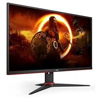 AOC Gaming Q27G2E/BK - 27 Zoll QHD Monitor, 155 Hz, 1 ms MPRT, FreeSync Premium (2560x1440, HDMI, DisplayPort) schwarz/rot