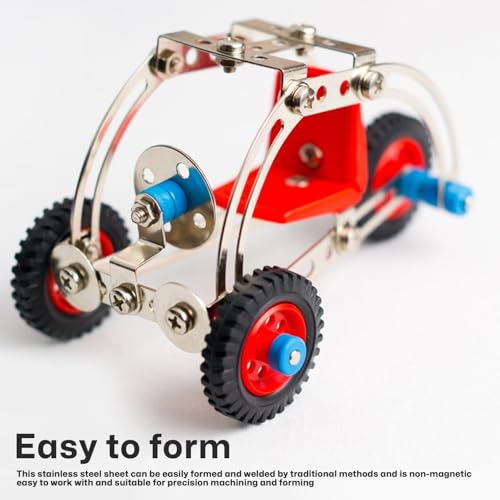 2 Stück 304 Edelstahlblech 2mm, 15 cm × 15 cm Quadratische Stahlplatte Metallplatte GebüRstete OberfläChe für Schneiden SchweißArbeiten Gravieren Bohren DIY Bastelarbeiten