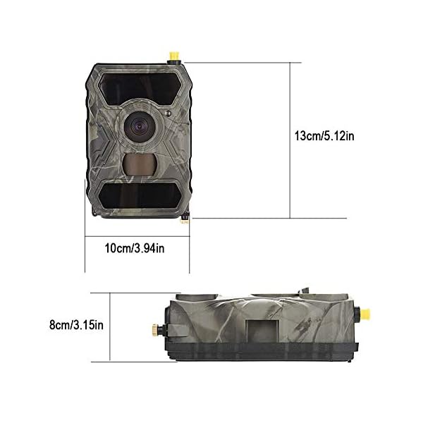 EVTSCAN Wildkamera 1080P Outdoor Wildlife wasserdichte Infrarot Nachtsicht Jagd Video Trail Kamera – Bild 7