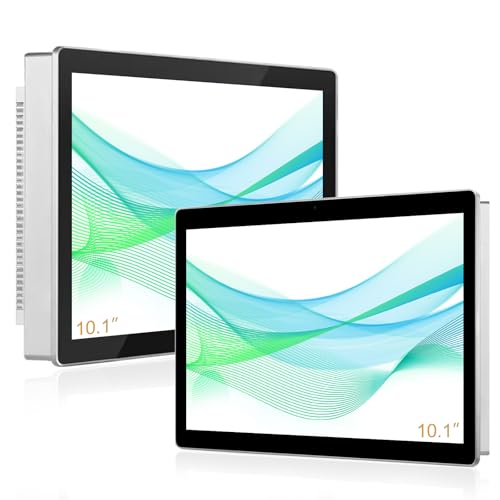 Image of 10.1 inch Aluminum Flat Embedded Industrial Touch Screen Monitor,HDMI /VGA /DVI Interface, Capacitive Touch Screen Monitor,10 Points Touch,IP65 Waterproof 1280 x 800 @ 60Hz